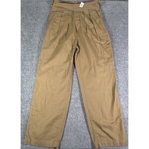 NWT Banana Republic Heritage Explorer Wide-Leg Cargo Utility High-Rise Pants 10